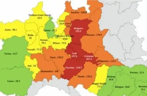 Non esiste un caso "Lombardia"